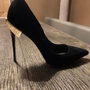 Womens silhouettes 4 inches heels from Italy